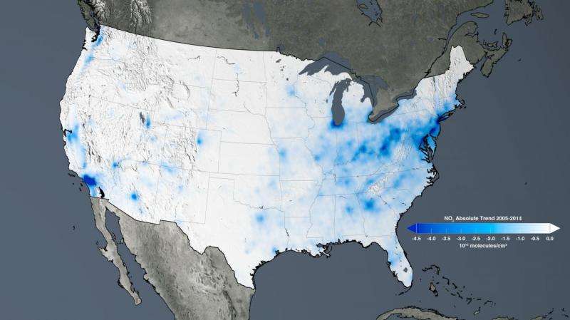 New NASA satellite maps show human fingerprint on global air quality